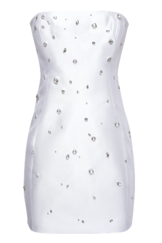 Crystal Strapless Mini Dress - NDS The Label - Modalova