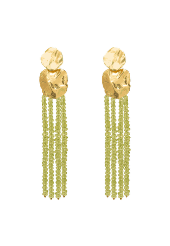 Liliana Green Earrings - Earrings - Lavani Jewels - Modalova