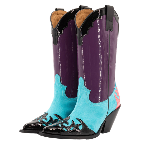 MULTICOLOURED BOOTS - 36 - Boots - Toral - Modalova