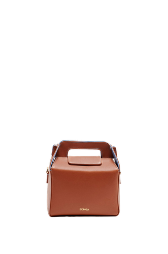 KUKITO CARAMEL/BLUE SKY SKIN | Women's Mini bags - Saonara - Modalova