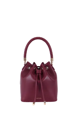 BUCKET BERRY LEATHER | Women's Bucket bags - Saonara - Modalova