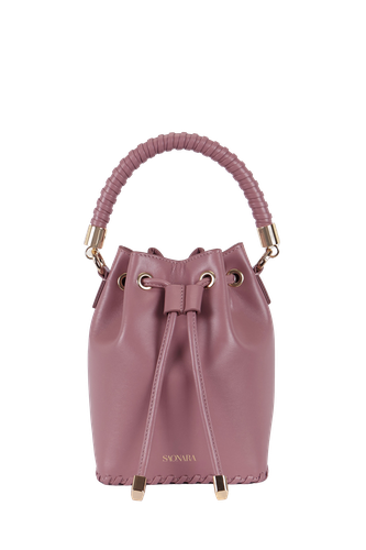 MINI BUCKET LEATHER | Women's Bucket bags - Saonara - Modalova