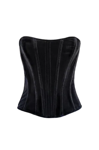 VICTORIAN MIDNIGHT LICORICE | Women's Corsets - Alice Pons Milano - Modalova