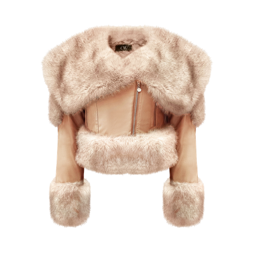 TORONTO Crop Jacket | Women's Leather jackets - OW Collection - Modalova