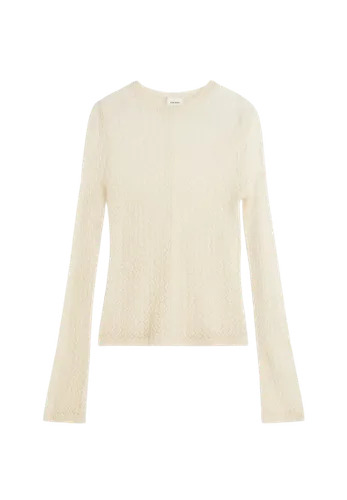 Silvia Knit Blouse - Creme | Women's Cream Long sleeve tops - HERSKIND - Modalova
