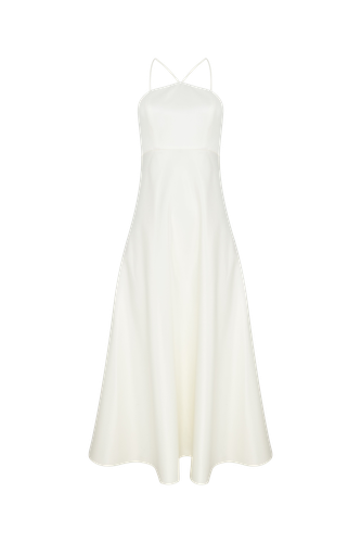 Riley Midi Dress in Vanilla Ice - XS - Midi dresses - Nazli Ceren - Modalova