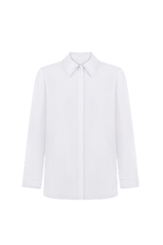EMBROIDERED SHIRT - S - Shirts - DELEGAN Clothes - Modalova
