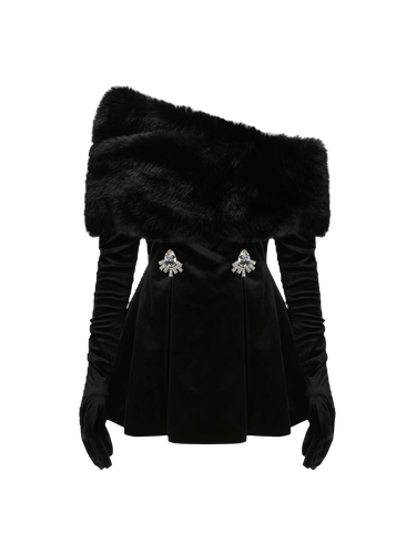Simone Velvet Dress () - XS - Mini dresses - Nana Jacqueline - Modalova