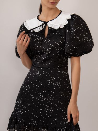 Ruffled-collar mini dress - Lichi - Modalova