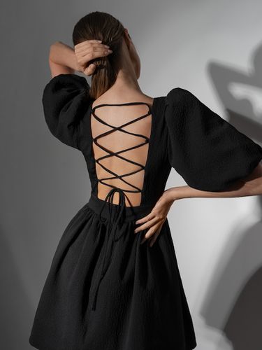 Tie-back mini dress - Lichi - Modalova