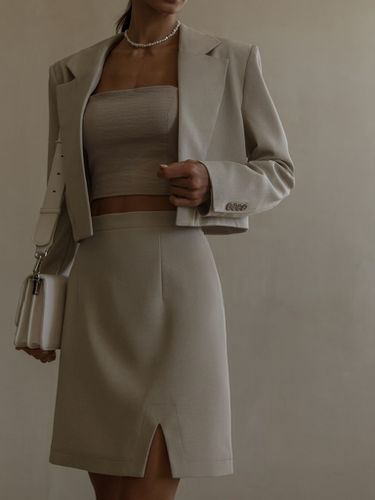 Cropped blazer - Lichi - Modalova