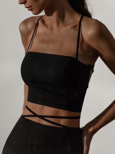 Tie-back crop top - Lichi - Modalova