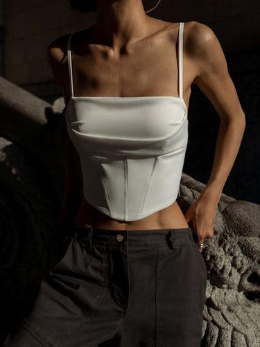 Corset-inspired crop top - Lichi - Modalova