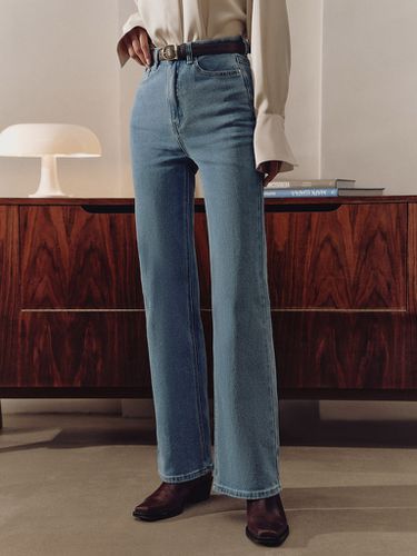 High-waisted relaxed fit jeans - Lichi - Modalova