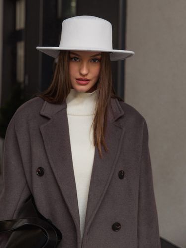 Wide-brimmed wool hat - Lichi - Modalova