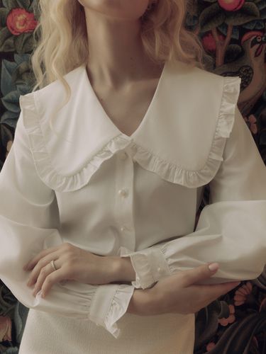 Shirt with accent collar - Lichi - Modalova