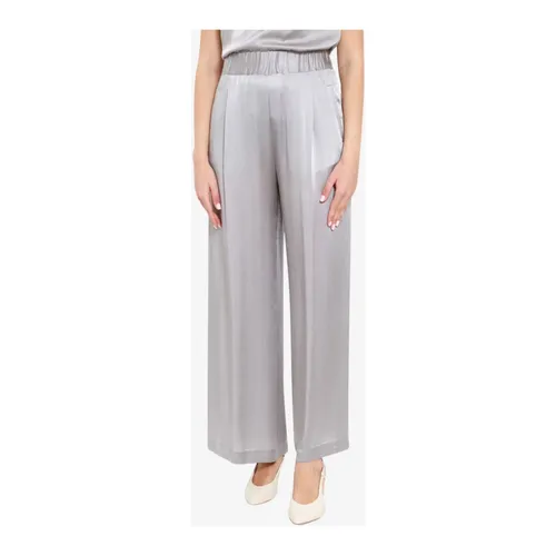 Trousers > Wide Trousers - - Semicouture - Modalova