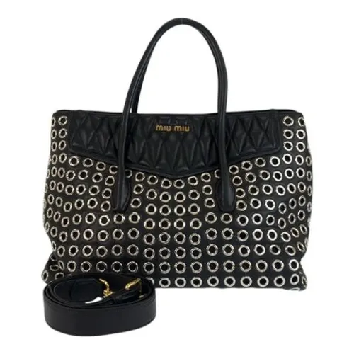 Pre-owned > Pre-owned Bags > Pre-owned Tote Bags - - Miu Miu Pre-owned - Modalova