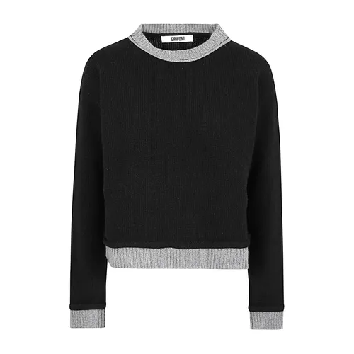 Knitwear > Round-neck Knitwear - - Mauro Grifoni - Modalova