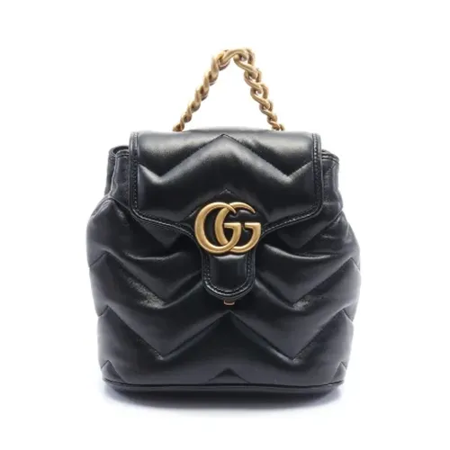 Pre-owned > Pre-owned Bags > Pre-owned Backpacks - - Gucci Vintage - Modalova