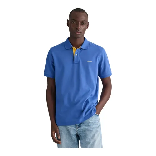 Gant - Tops > Polo Shirts - Blue - Gant - Modalova