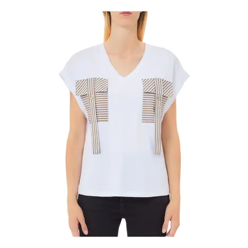 Liu Jo - Tops > T-Shirts - White - Liu Jo - Modalova