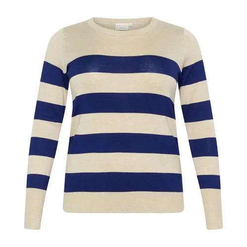 Knitwear > Round-neck Knitwear - - Kaffe Curve - Modalova