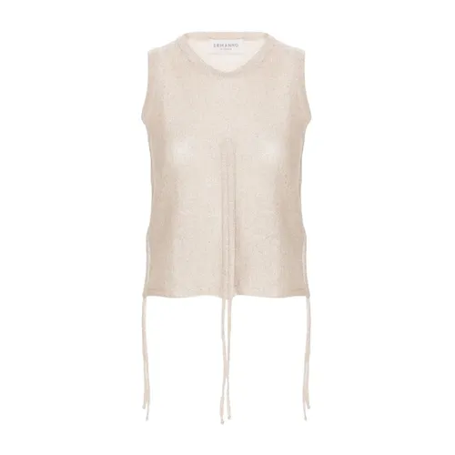 Tops > Sleeveless Tops - - Ermanno Scervino - Modalova