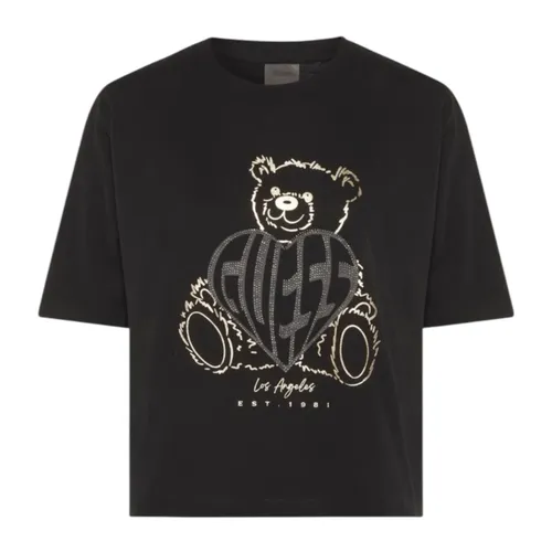 Guess - Tops > T-Shirts - Black - Guess - Modalova