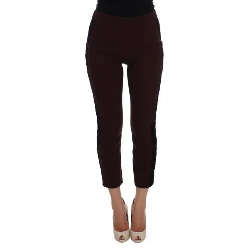 Trousers > Slim-fit Trousers - - Dolce & Gabbana - Modalova