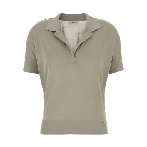 Herno - Tops > Polo Shirts - Gray - Herno - Modalova