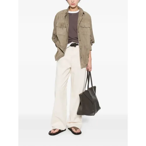 Blouses & Shirts > Shirts - - Brunello Cucinelli - Modalova