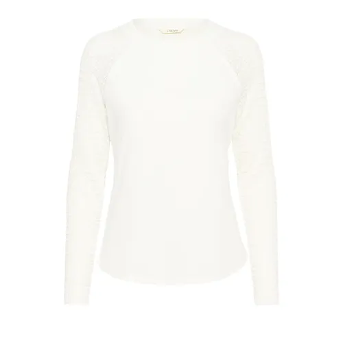 Tops > Long Sleeve Tops - - Cream - Modalova