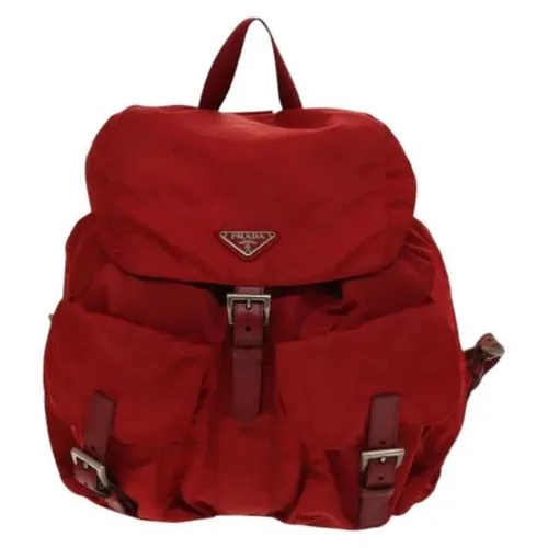 Pre-owned > Pre-owned Bags > Pre-owned Backpacks - - Prada Vintage - Modalova