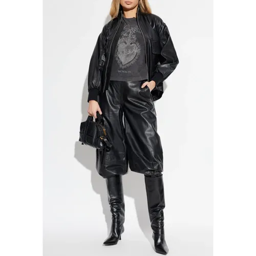 Trousers > Leather Trousers - - AllSaints - Modalova