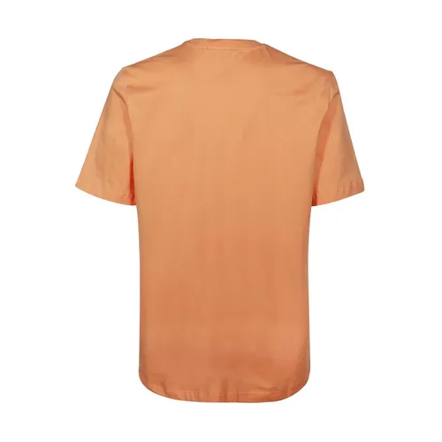 Msgm - Tops > T-Shirts - Orange - Msgm - Modalova