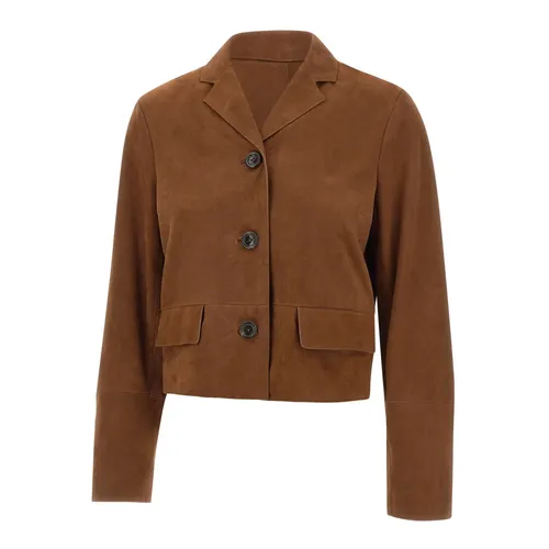 Jackets > Leather Jackets - - Liu Jo - Modalova