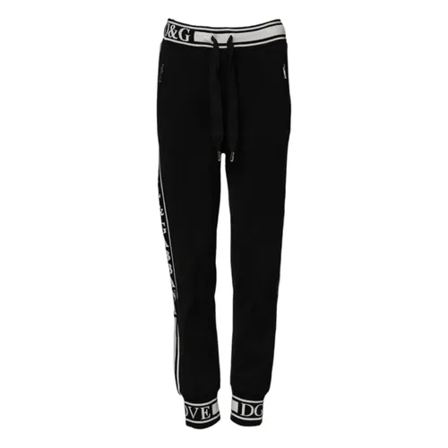 Trousers > Sweatpants - - Dolce & Gabbana - Modalova