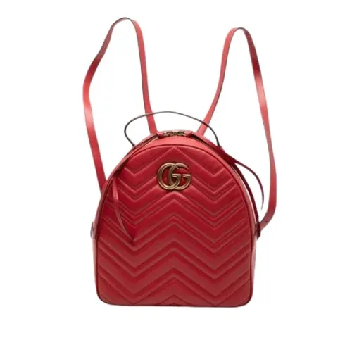 Pre-owned > Pre-owned Bags > Pre-owned Backpacks - - Gucci Vintage - Modalova