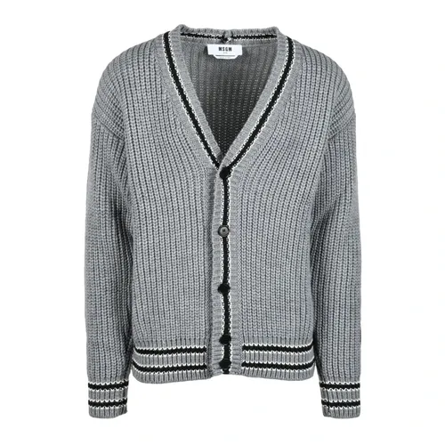 Knitwear > Cardigans - - Msgm - Modalova