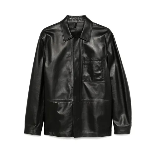 Jackets > Leather Jackets - - Tagliatore - Modalova