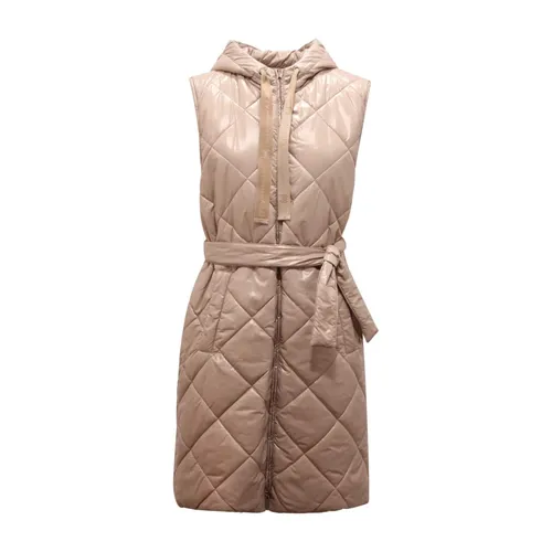 Marella - Jackets > Vests - Beige - Marella - Modalova