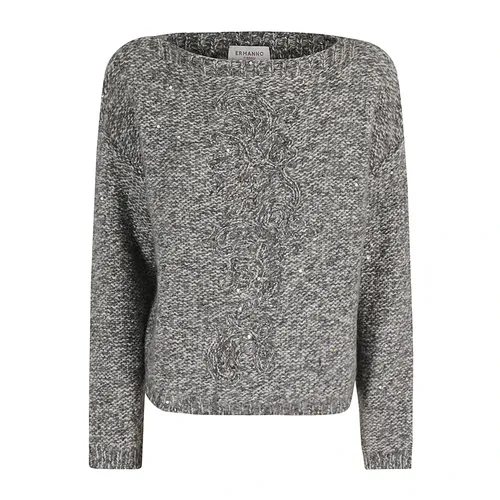 Knitwear > Round-neck Knitwear - - Ermanno Scervino - Modalova