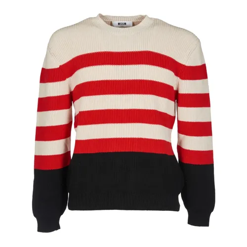 Knitwear > Round-neck Knitwear - - Msgm - Modalova