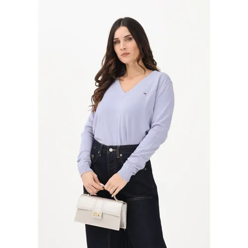 Knitwear > V-neck Knitwear - - Tommy Jeans - Modalova