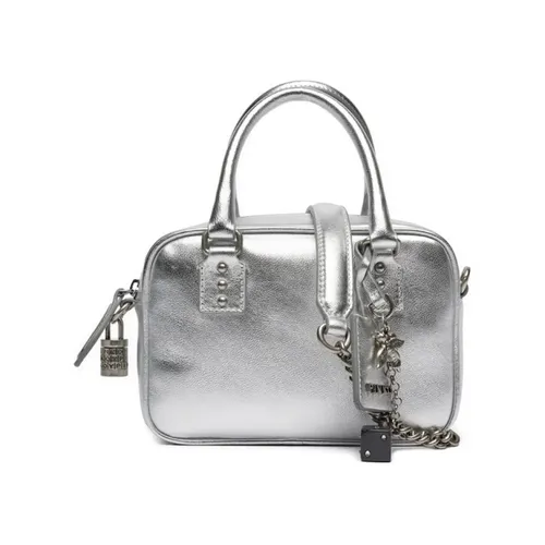 Pinko - Bags > Handbags - Gray - Pinko - Modalova