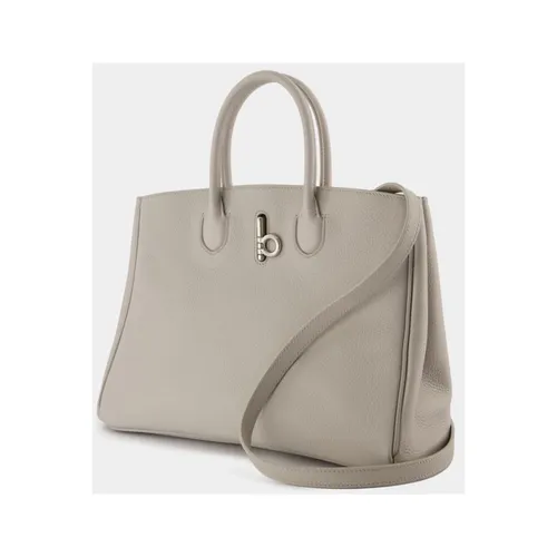 Burberry - Bags > Handbags - Gray - Burberry - Modalova