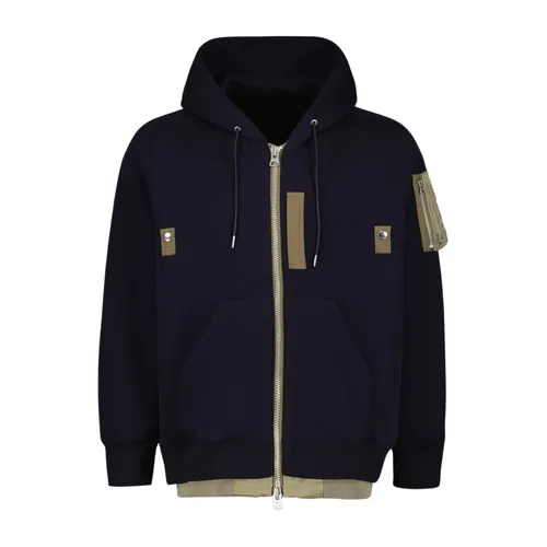 Sweatshirts & Hoodies > Zip-throughs - - Sacai - Modalova