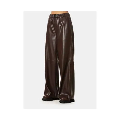 Trousers > Wide Trousers - - Isabelle Blanche - Modalova