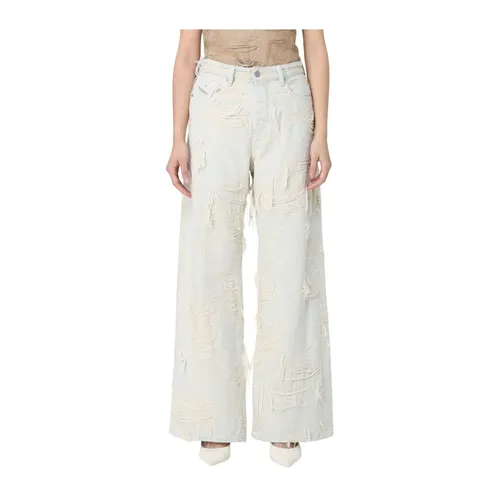 Jeans > Wide Jeans - - Diesel - Modalova